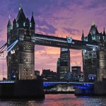 Tower Bridge v Londýně - dovolená v Anglii